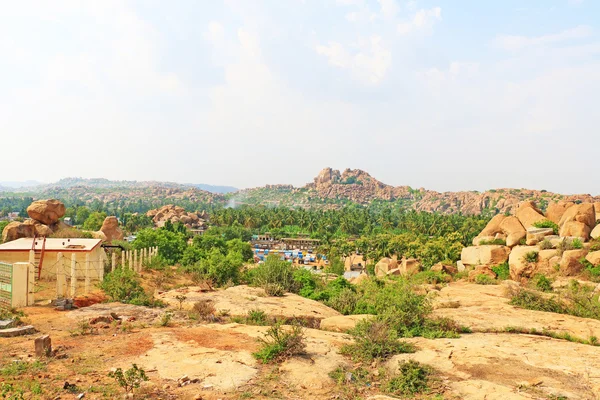 Maravilhoso e enorme Hampi Património Mundial da UNESCO Karnataka — Fotografia de Stock