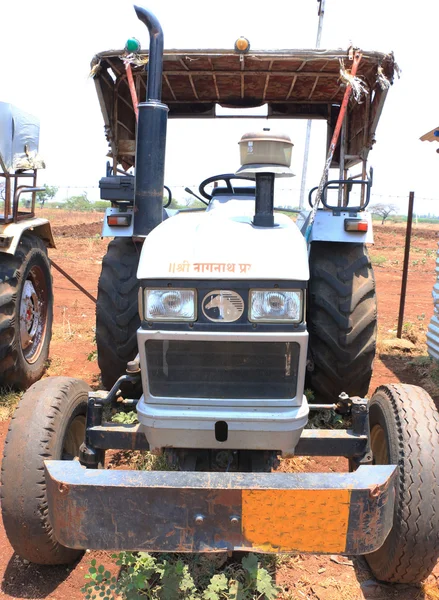 Antika traktor Indien — Stockfoto
