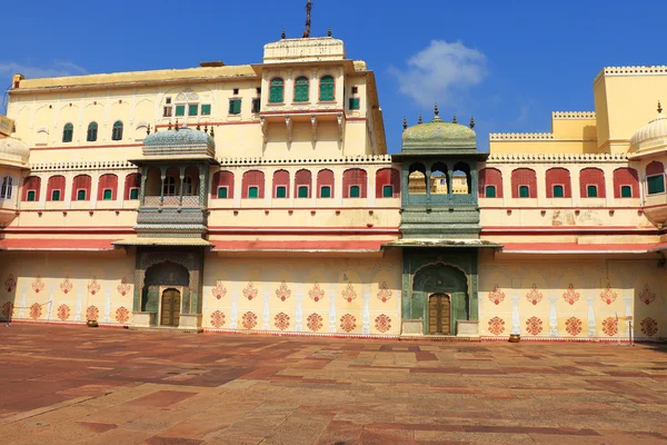 Palacio de la ciudad, Jaipur, Rajastán, India — Foto de Stock