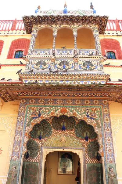 Palazzo della città, Jaipur, Rajasthan, India — Foto Stock