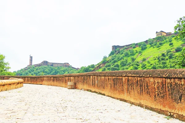 阿米尔琥珀堡和拉贾斯坦邦斋浦尔宫殿 — 图库照片