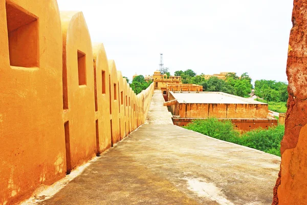 Czarujący Nahargarh fort jaipur Radżastan Indie — Zdjęcie stockowe