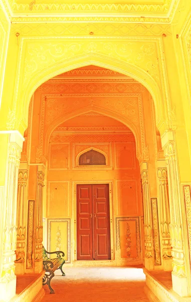 Enchanting Nahargarh fort jaipur rajasthan india — Stock Photo, Image