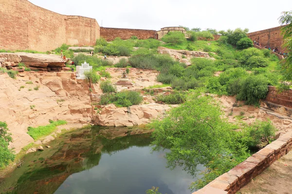 Mágikus Mehrangarh Fort, Jodhpur, Rajasthan, india — Stock Fotó