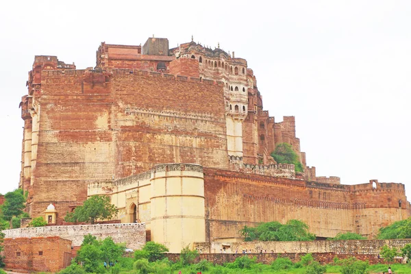 Μαγικό Mehrangarh φρούριο, Τζοντπούρ, Ρατζαστάν, Ινδία — Φωτογραφία Αρχείου