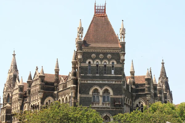 Vecchio edificio in stile coloniale Mumbai India — Foto Stock