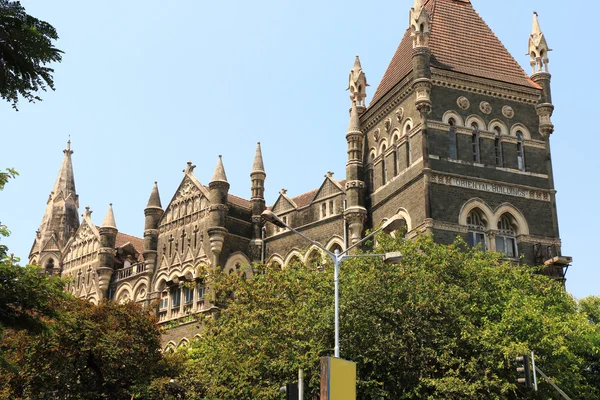 Velho estilo colonial edifício mumbai índia — Fotografia de Stock