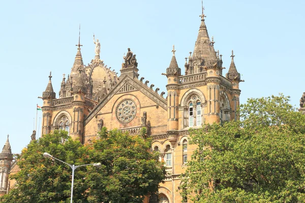 Velho estilo colonial edifício mumbai índia — Fotografia de Stock