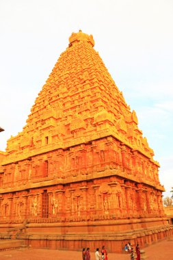 Brihadeshwara Tapınağı ve zemin, tanjore Thanjavur tamil nadu ben