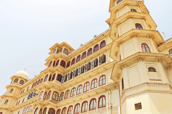 Palácio da Cidade Udaipur Rajasthan Índia — Fotografia de Stock