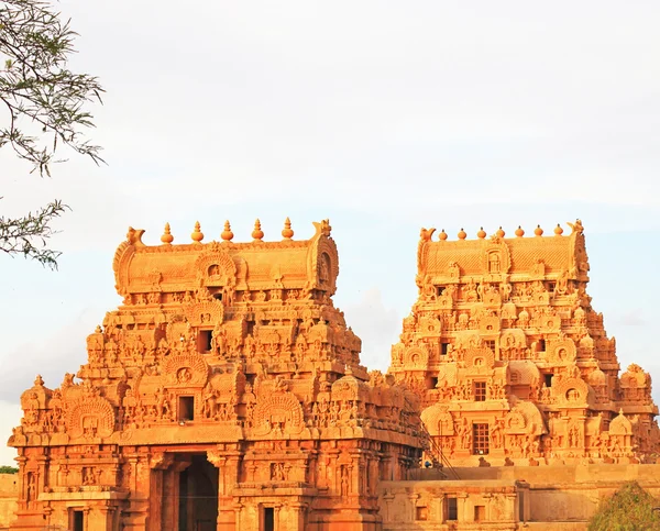 Brihadeshwara Templo y terrenos, tanjore Thanjavur tamil nadu i — Foto de Stock