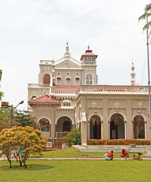 Pałacu Aga Khan pune tamil nadu india — Zdjęcie stockowe