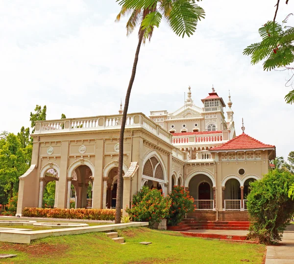 Aga Khan Palace pune tamil nadu Indiában — Stock Fotó