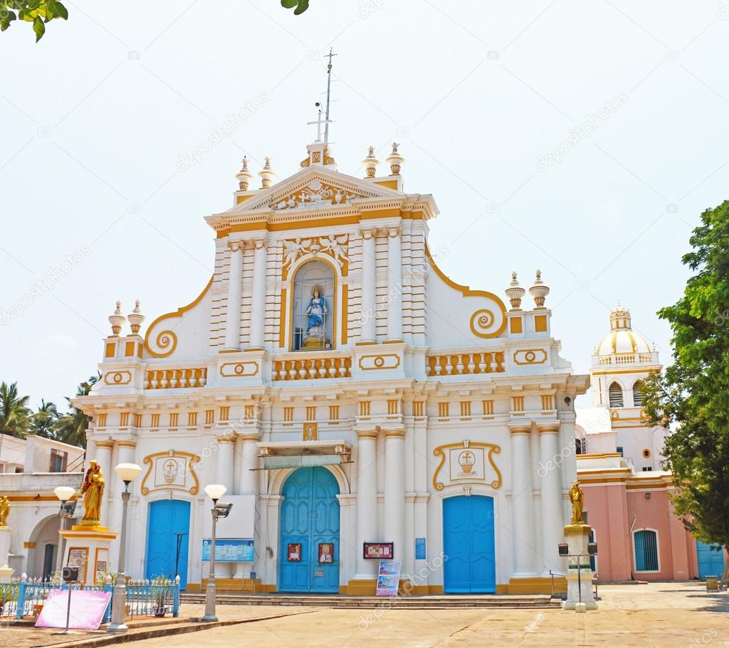 Church of Our Lady ponducherry tamil nadu india