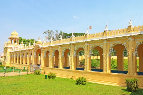 Mysore pałac Karnataka india — Zdjęcie stockowe