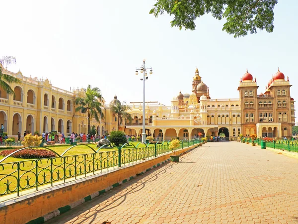 Mysore pałac Karnataka india — Zdjęcie stockowe