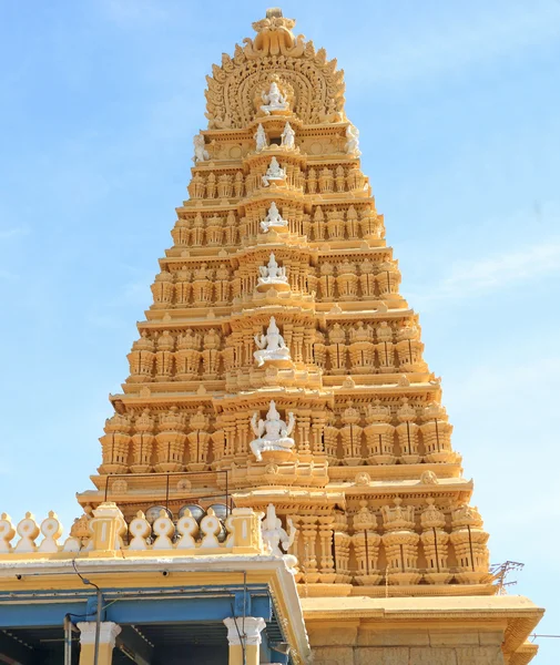 Towering gopuram india — Stock Photo, Image