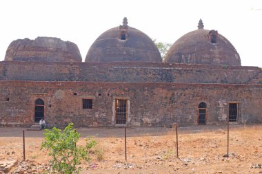 Pavagadh arkeolojik Park dünya mirası sit alanı, eski binalar