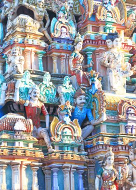 büyük antik tapınak karmaşık chidambaram tamil nadu Hindistan