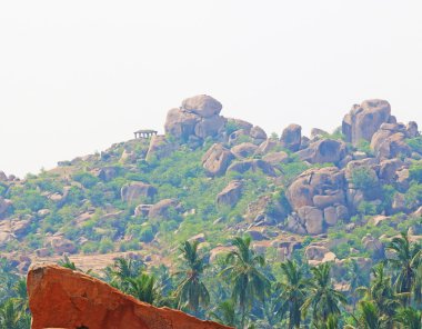 Şaşırtıcı ve büyük Hampi Unesco Dünya Mirası Site Karnataka 