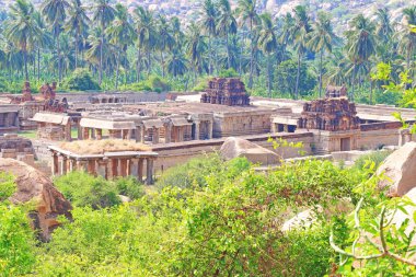 Şaşırtıcı ve büyük Hampi Unesco Dünya Mirası Site Karnataka 