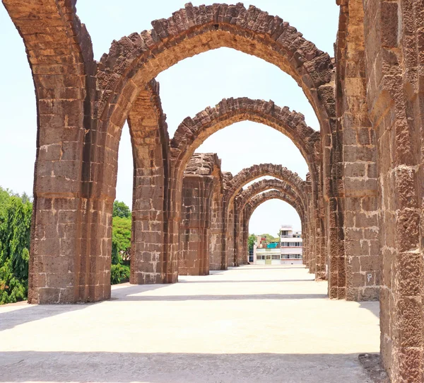 Aincent arches and ruins bijapur Karnataka india — Stock Photo, Image