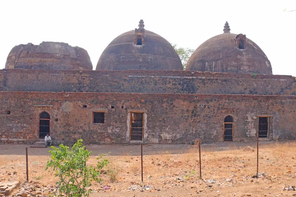 Edificios antiguos en el Parque Arqueológico Pavagadh Patrimonio de la Humanidad — Foto de Stock