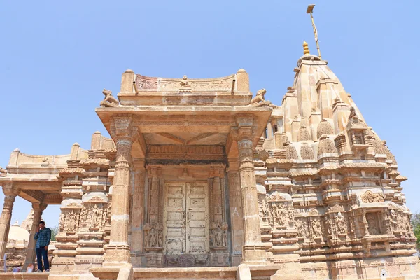 Edificios antiguos en el Parque Arqueológico Pavagadh Patrimonio de la Humanidad —  Fotos de Stock