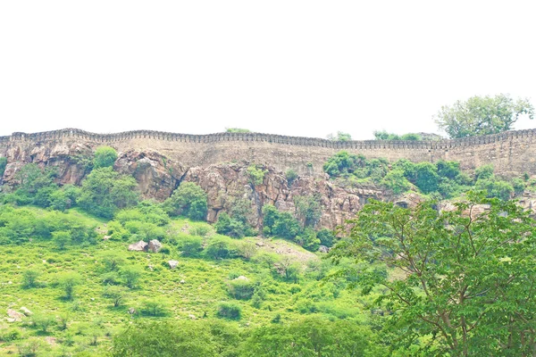 Massive Chittorgarh Fort and grounds rajasthan india — Stock Photo, Image