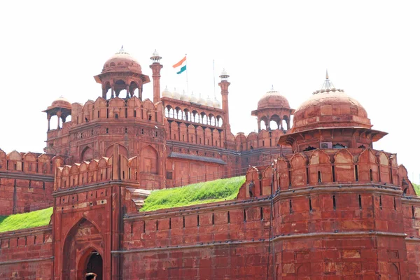 Kırmızı fort delhi Hindistan — Stok fotoğraf