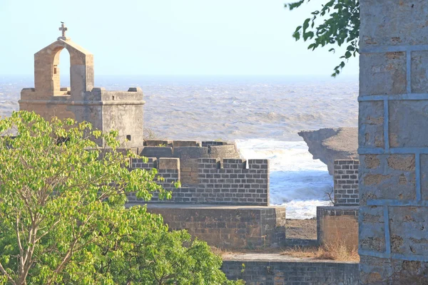 Schön gepflegtes fort diu gujarat indien — Stockfoto