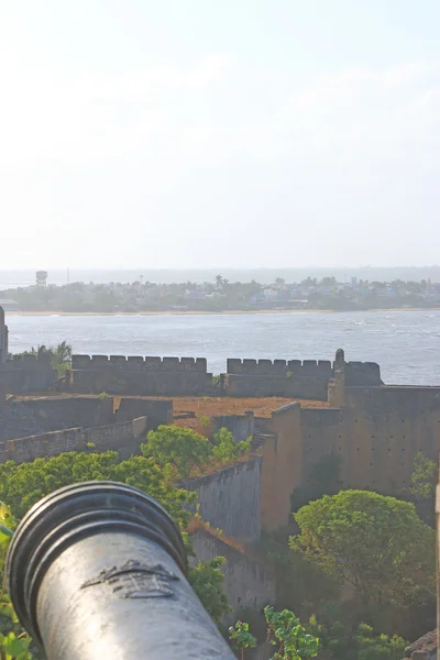 Beautifully maintained fort diu gujarat india — Stock Photo, Image