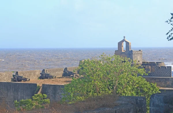 Belamente mantido forte diu gujarat índia — Fotografia de Stock