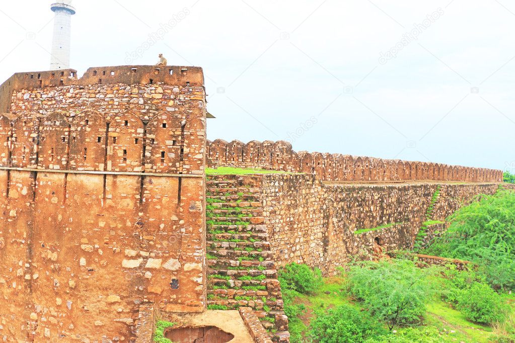 Ancient bundi fort and palace india