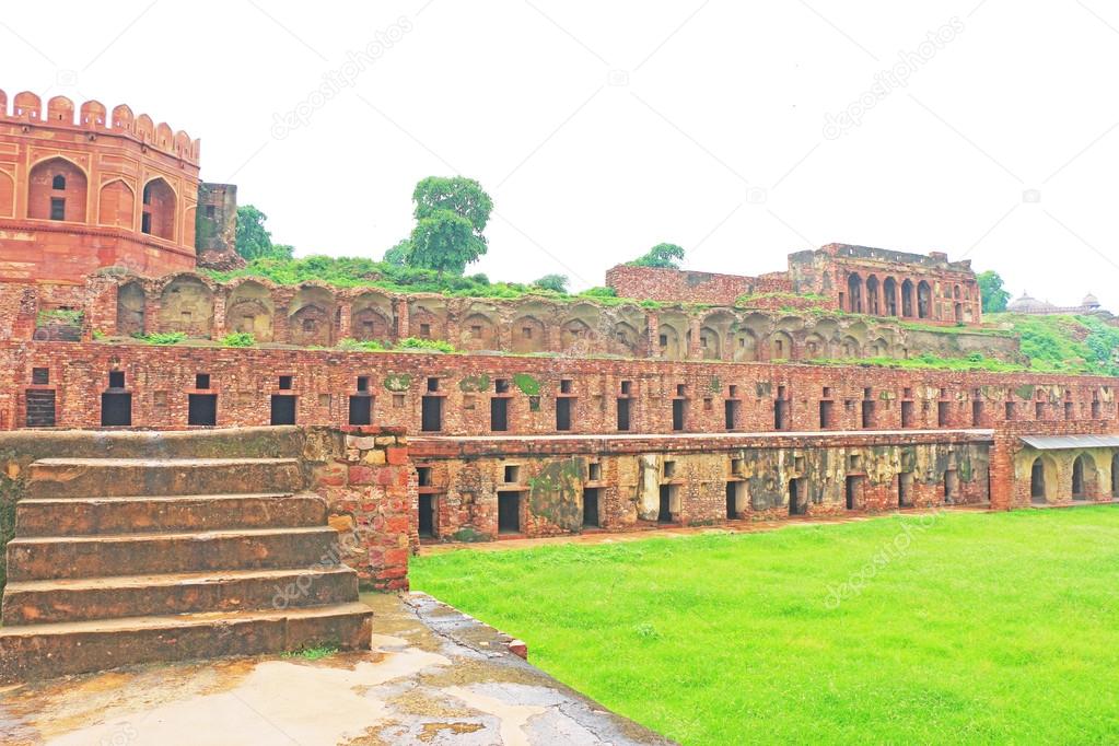 Massive Fatehpur Sikri fort and complex Uttar Pradesh India