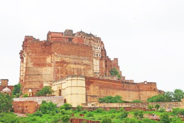Büyülü Mehrangarh Fort, Jodhpur, Rajasthan, Hindistan
