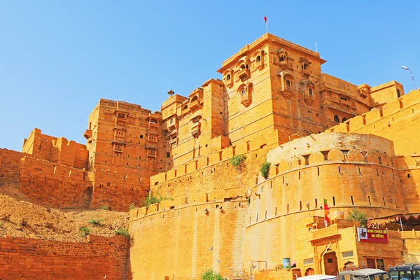 Uvnitř pevnosti Indie jaisalmer — Stock fotografie