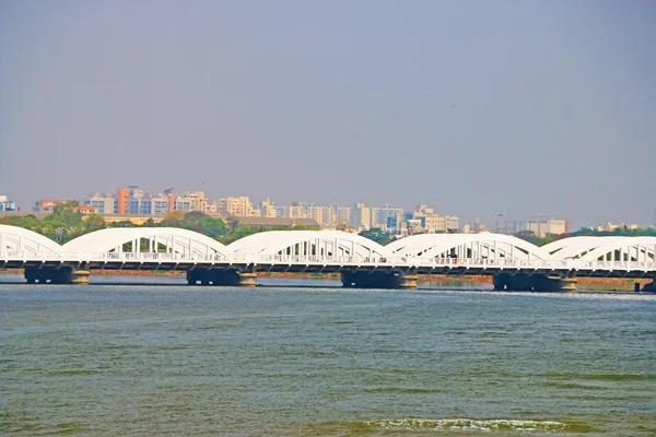 Ponte branca madrass chennai índia — Fotografia de Stock