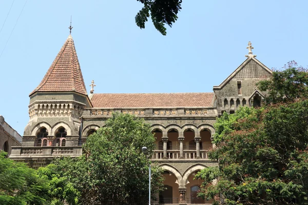Velho estilo colonial edifício mumbai índia — Fotografia de Stock