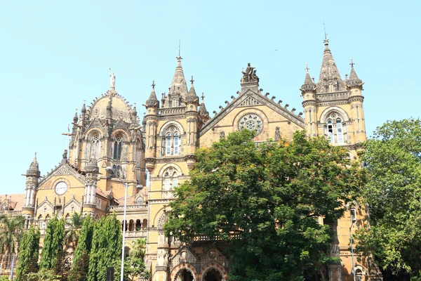 Gammel kolonial stil bygning mumbai india - Stock-foto