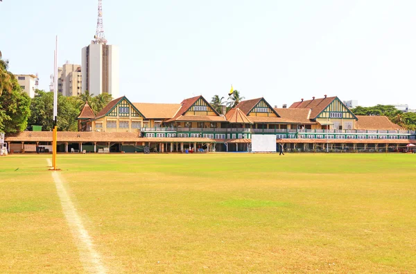 Mumbai pabellón de cricket y tierra india — Foto de Stock