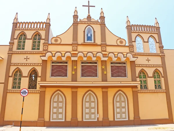 Convent and nunnery poducherry tamil nadu india — Stock Photo, Image