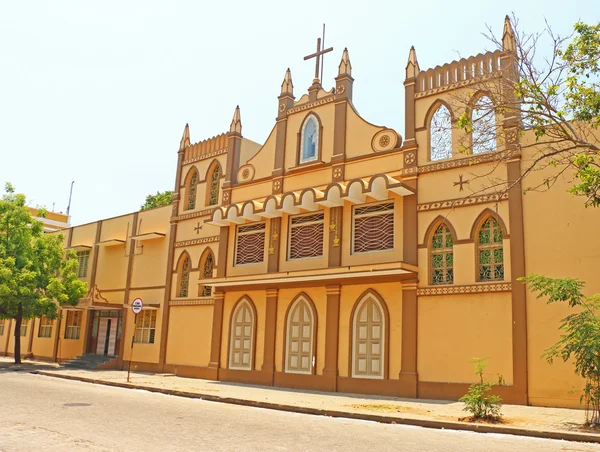 Convento y convento poducherry tamil nadu india — Foto de Stock