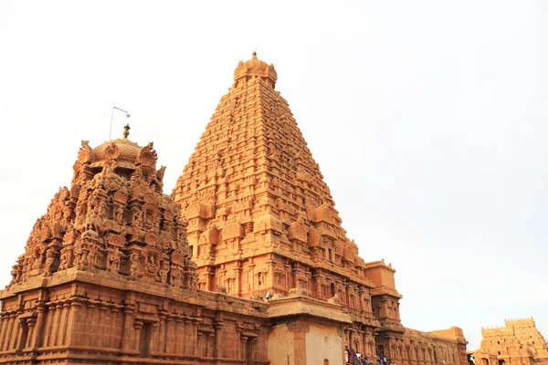 Brihadeshwara Tempel und Gelände, tanjore thanjavur tamil nadu i — Stockfoto