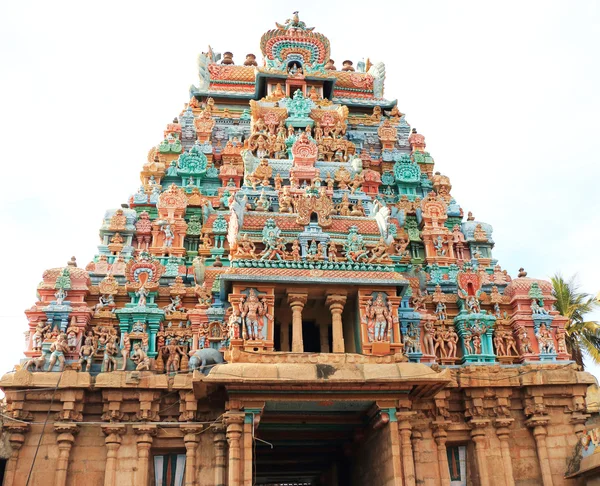 Ranganathaswamy 庙或 Thiruvarangam 泰米尔语，这里泰米尔 — 图库照片