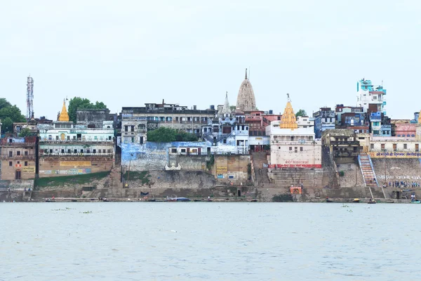Nehir gangas Ganj Varanasi boyunca Ghats — Stok fotoğraf