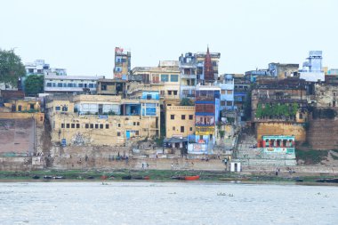 Açık hava yakma Hindistan stil Varanasi Hindistan