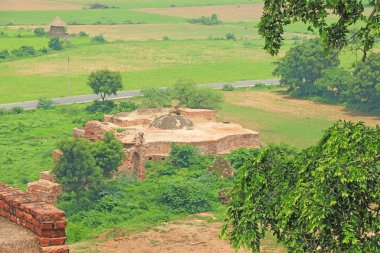 Büyük Fatehpur Sikri Kalesi ve karmaşık Uttar Pradesh Hindistan