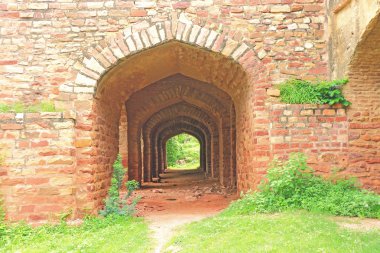 Büyük Fatehpur Sikri Kalesi ve karmaşık Uttar Pradesh Hindistan