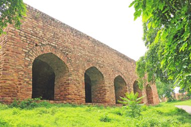 Massive Fatehpur Sikri fort and complex Uttar Pradesh India clipart